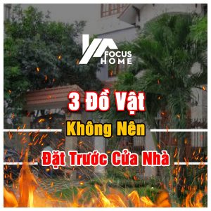 3 Đồ Vật Không Nên Đặt Trước Cửa Nhà