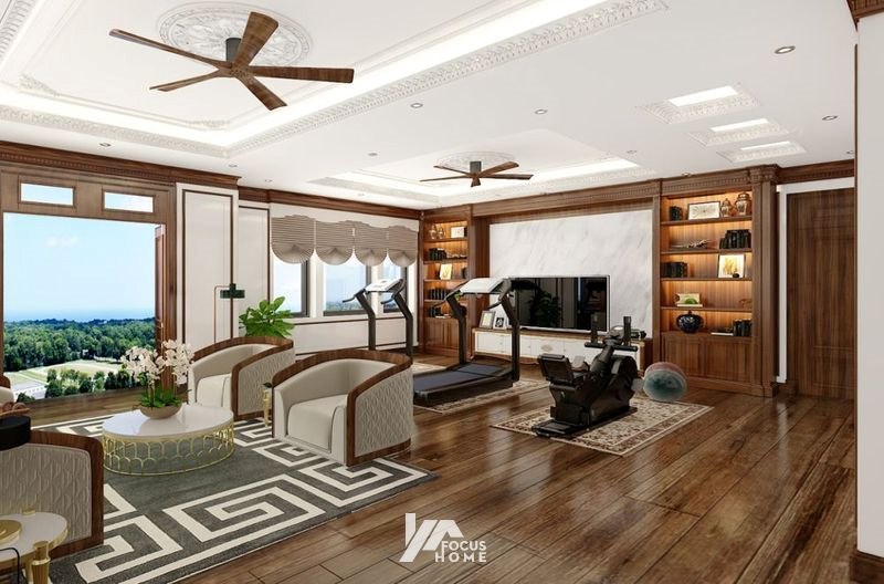Thiết kế nội thất biệt thự phong cách cao cấp luxury