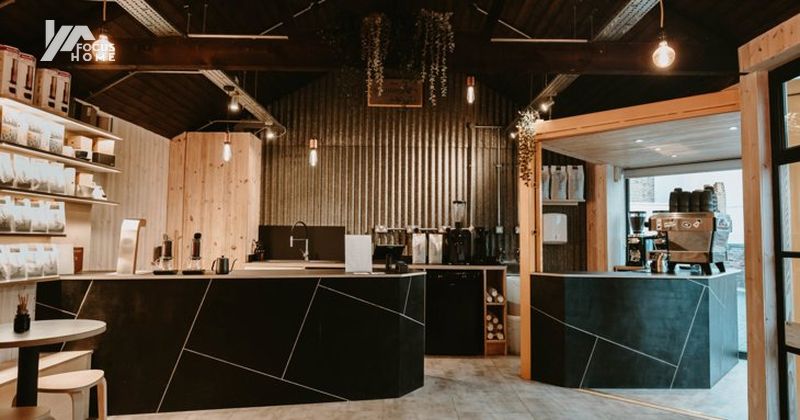 Thiết kế nội thất quán cafe concept Bắc Âu