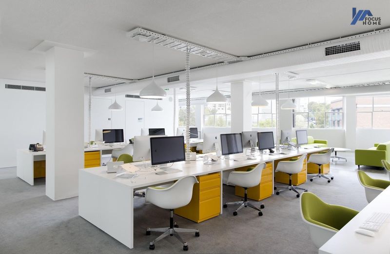 Chọn một trong những phong cách hot nhất khi thiết kế nội thất văn phòng là phong cách tối giản
