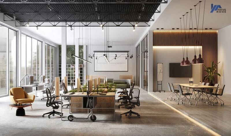 Khi thiết kế nội thất văn phòng theo phong cách tối giản mang lại lợi ích gì