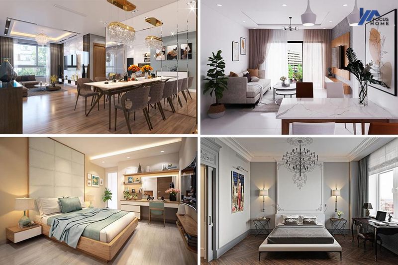 Lưu ý quan trọng khi chọn thiết kế nội thất cho căn hộ chung cư 70m2 bạn nên biết