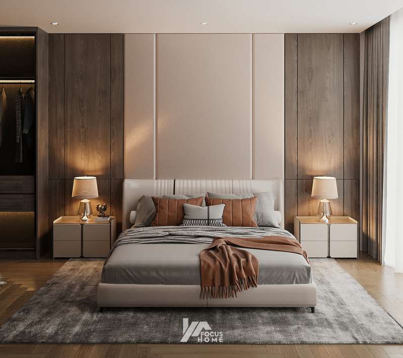 Mẫu thiết kế phòng ngủ chung cư của Focus Home