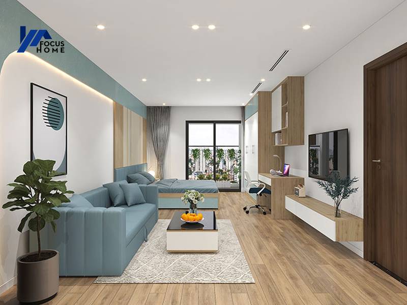 Thiết kế nội thất chung cư 60m2 đẹp và đầy đủ tiện nghi