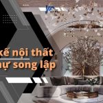 thiết kế nội thất biệt thư song lập