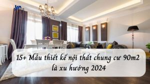 thiết kế nội thất chung cư 90m2