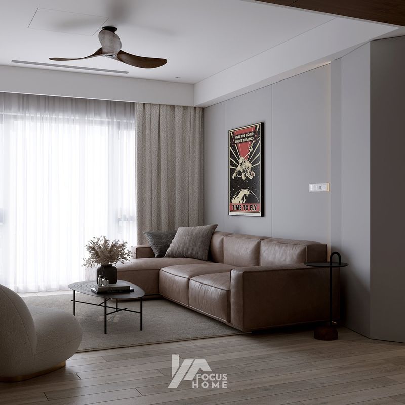 Mẫu thiết kế nội thất phòng khách trong dự án Vinhome Royall