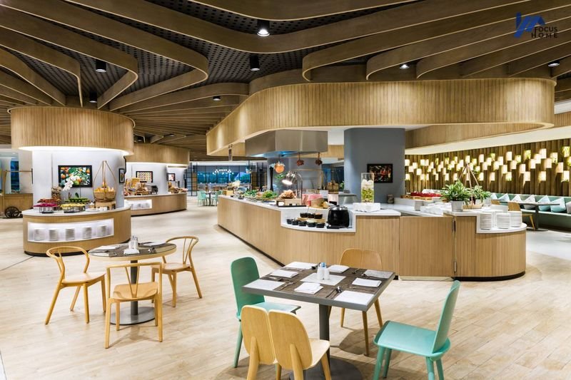 Mẫu thiết kế nhà hàng được ưa chuộng tại Focushome - Báo giá thiết kế nội thất nhà hàng