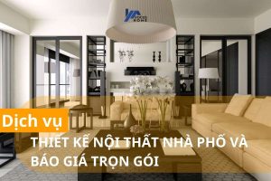 báo giá thiết kế nội thất nhà phố