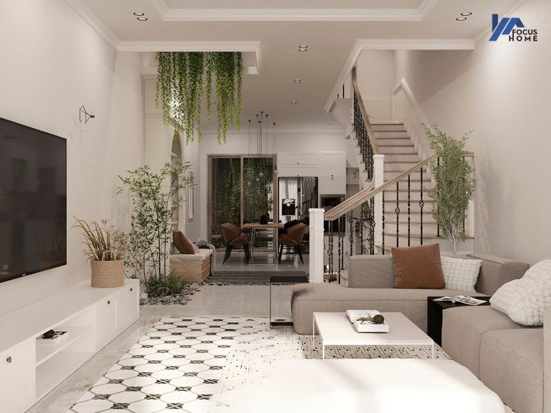 Công ty tư vấn thiết kế Kiến An Vinh - Thiết kế nội thất nhà phố tphcm
