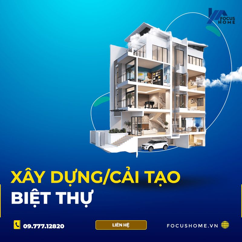 Focus Home - Đơn vị thiết kế kiến trúc biệt thự Pháp được ưa chuộng hàng đầu