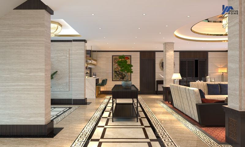 Chọn phong cách hiện đại khi thiết kế nội thất khách sạn 