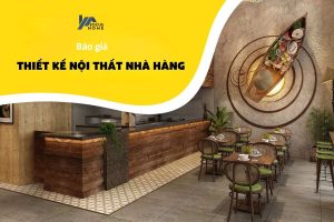 giá thiết kế nội thất nhà hàng