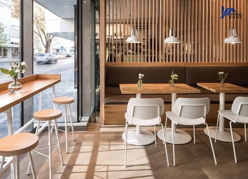 Thiết kế nội thất nhà hàng ăn nhanh với phong cách Hàn Quốc