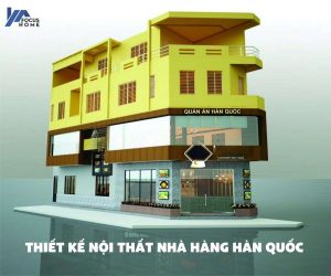 Thiết kế nội thất nhà hàng hàn quốc