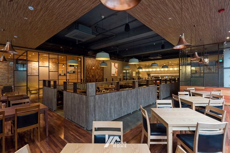 Mẫu thiết kế nội thất nhà hàng Hàn Quốc số 3