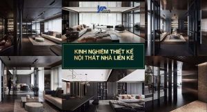 thiết kế nội thất nhà liền kề