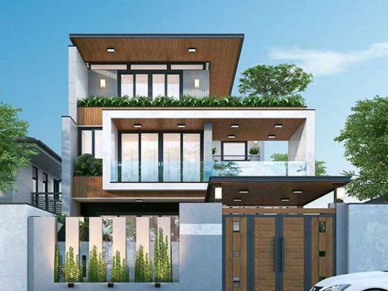 Thiết kế nhà đẹp 3 tầng